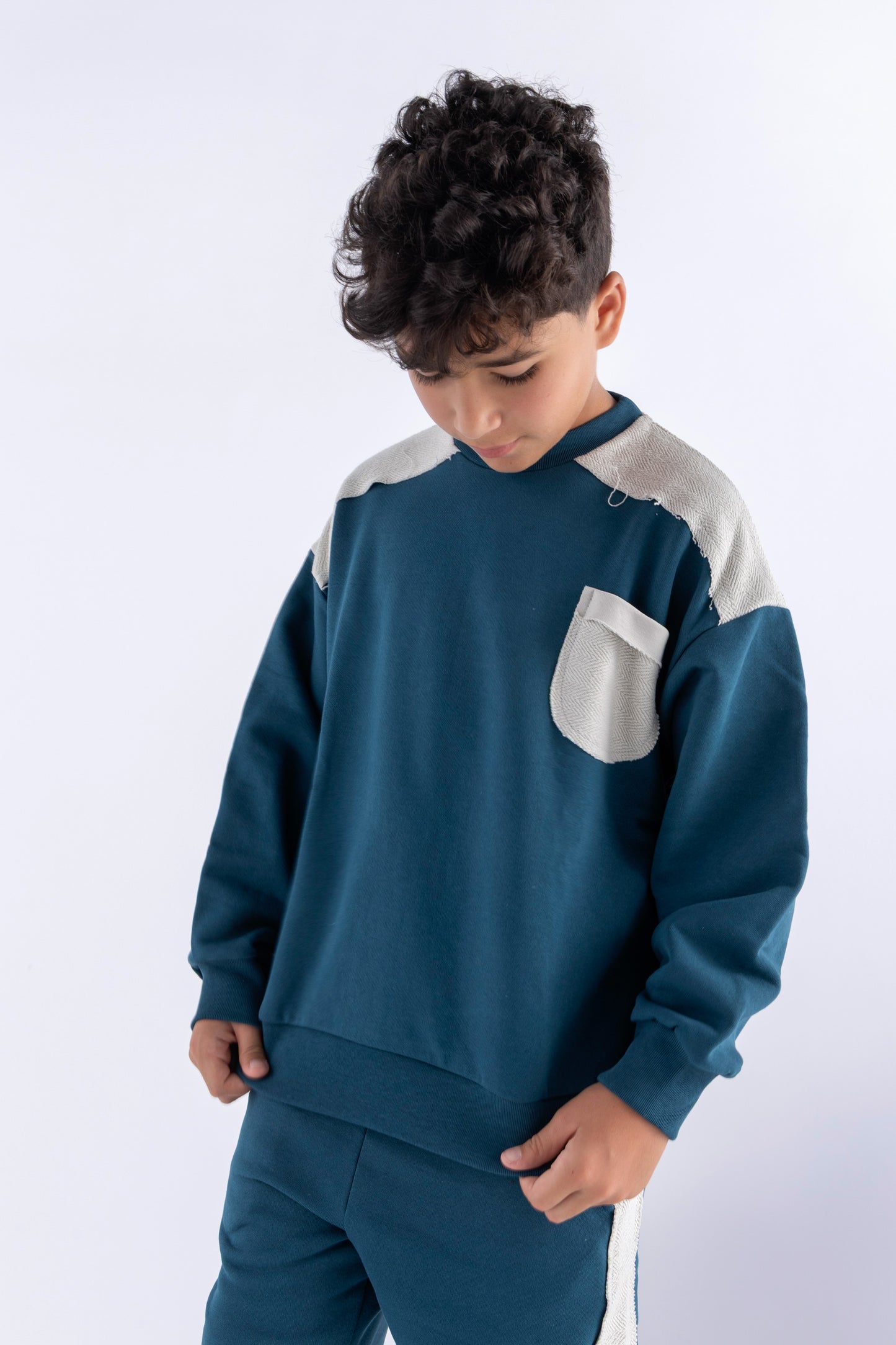 Dual-Tone Hoodie